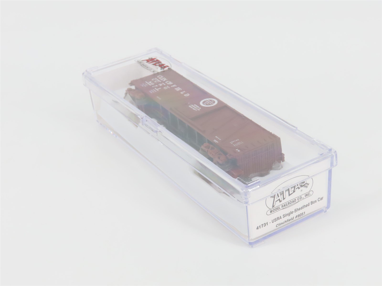 N Scale Atlas 41731 CC&O Clinchfield Single Door Box Car #8051