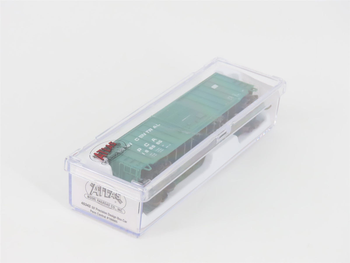 N Scale Atlas 45342 PCA Penn Central 50&#39; Precision Design Box Car #166665