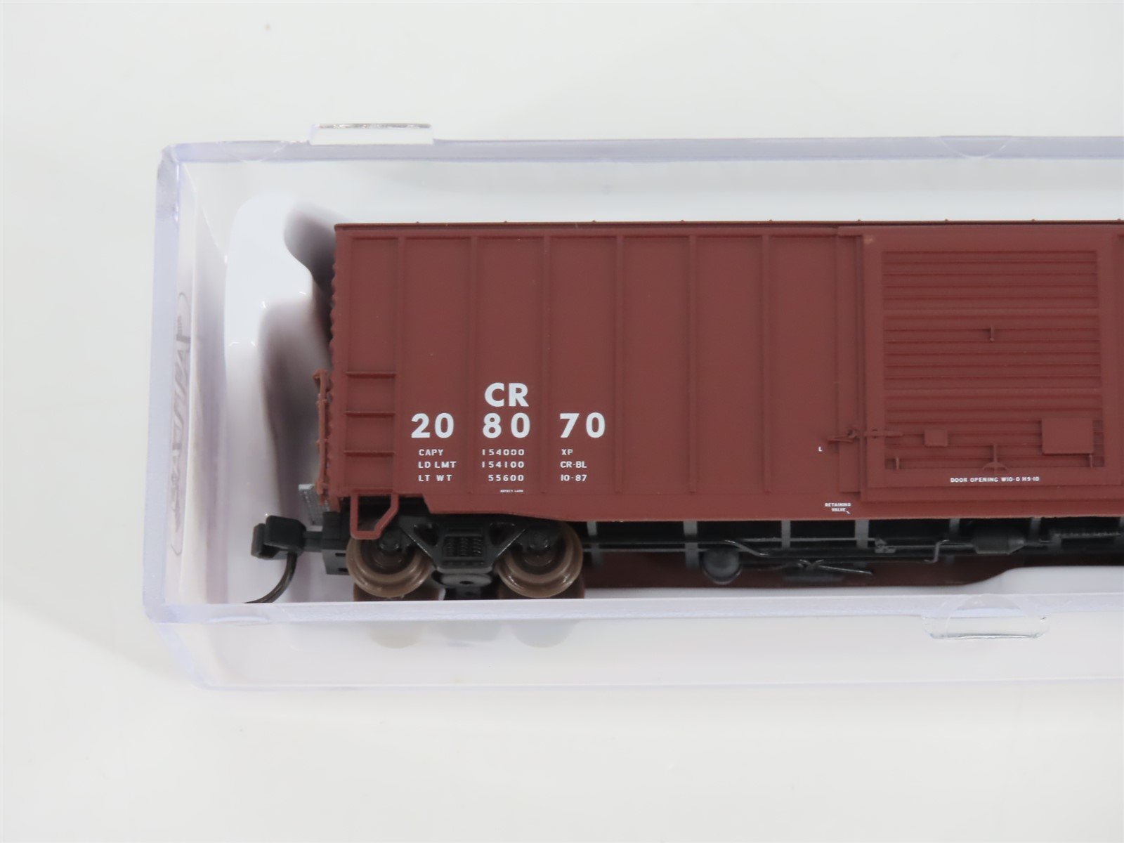N Scale Atlas 45331 CR Conrail 50' Precision Design Box Car #208070