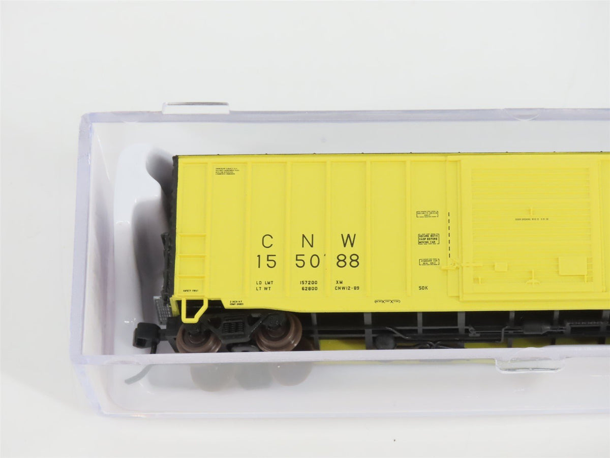 N Scale Atlas 45322 CNW Chicago North Western 50&#39; Single Door Box Car #155088
