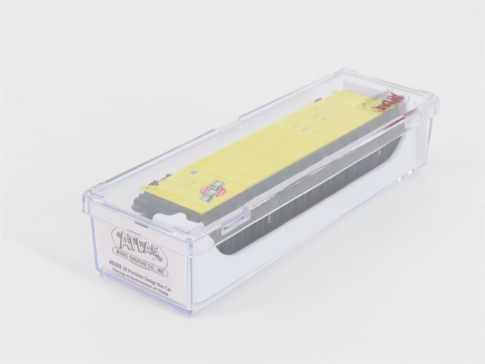 N Scale Atlas 45322 CNW Chicago North Western 50' Single Door Box Car #155088