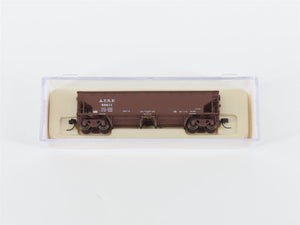 N Scale Atlas 34774-5 ATSF Santa Fe 2-Bay 70 Ton Hart Ballast Hopper #86611