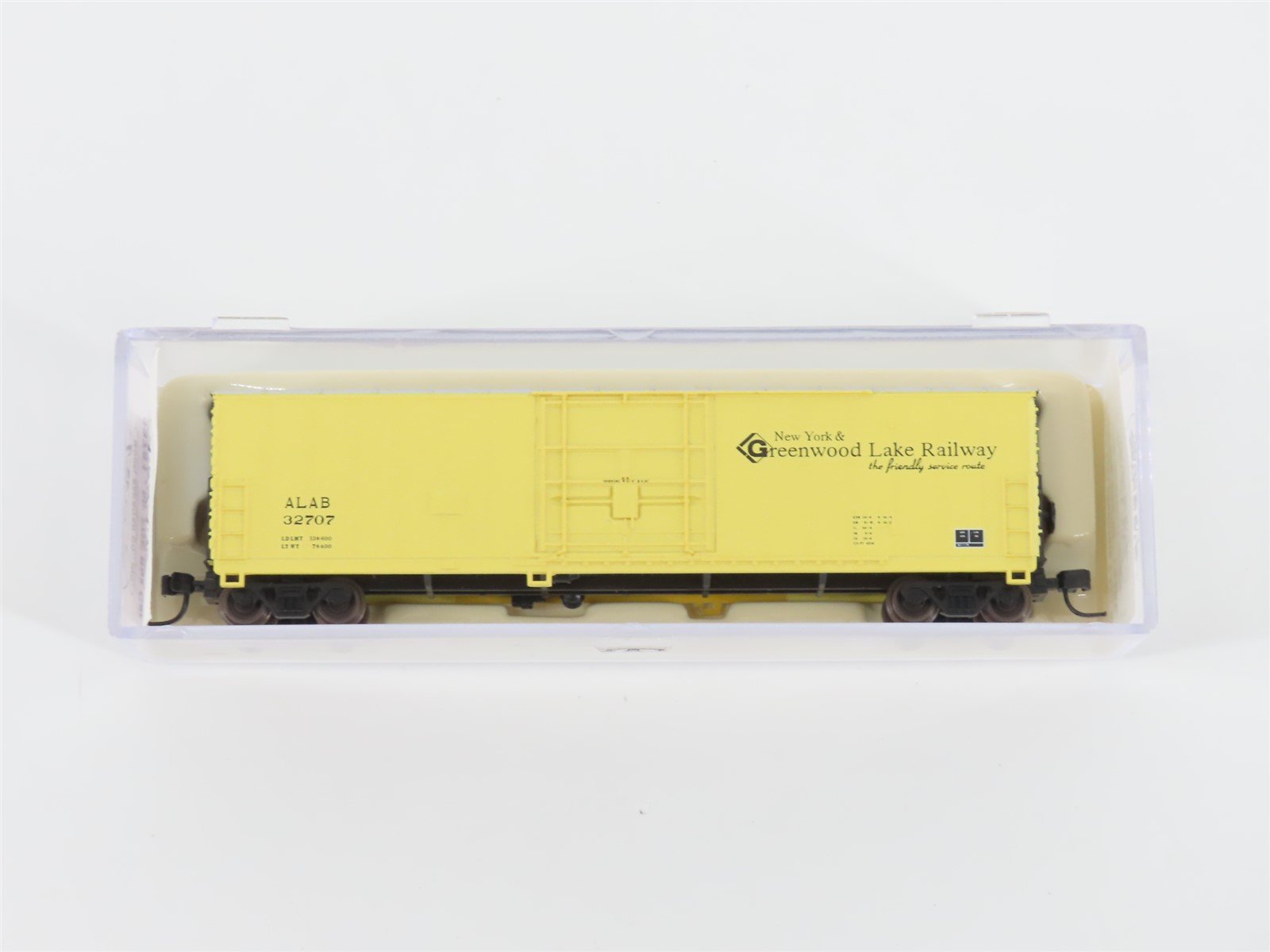 N Scale Atlas 33781 ALAB New York & Greenwood Lake 50' FGE Box Car #32707
