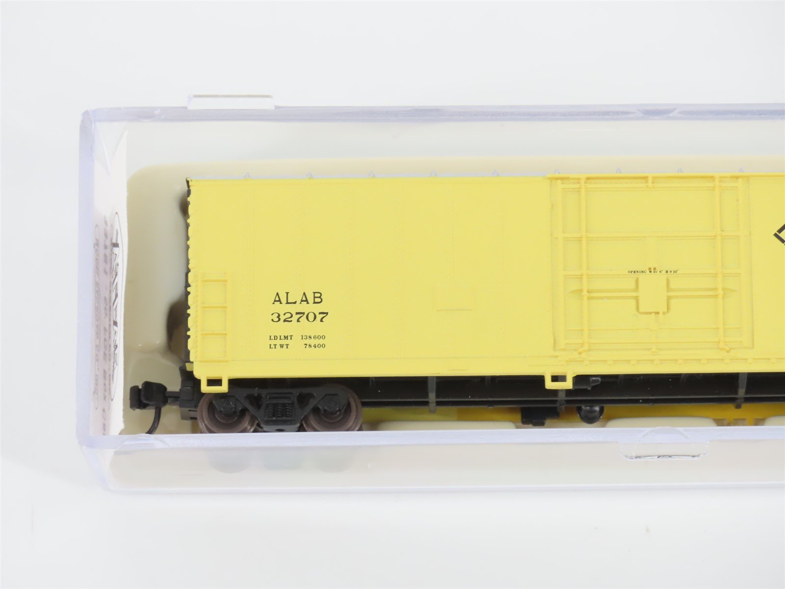 N Scale Atlas 33781 ALAB New York & Greenwood Lake 50' FGE Box Car #32707