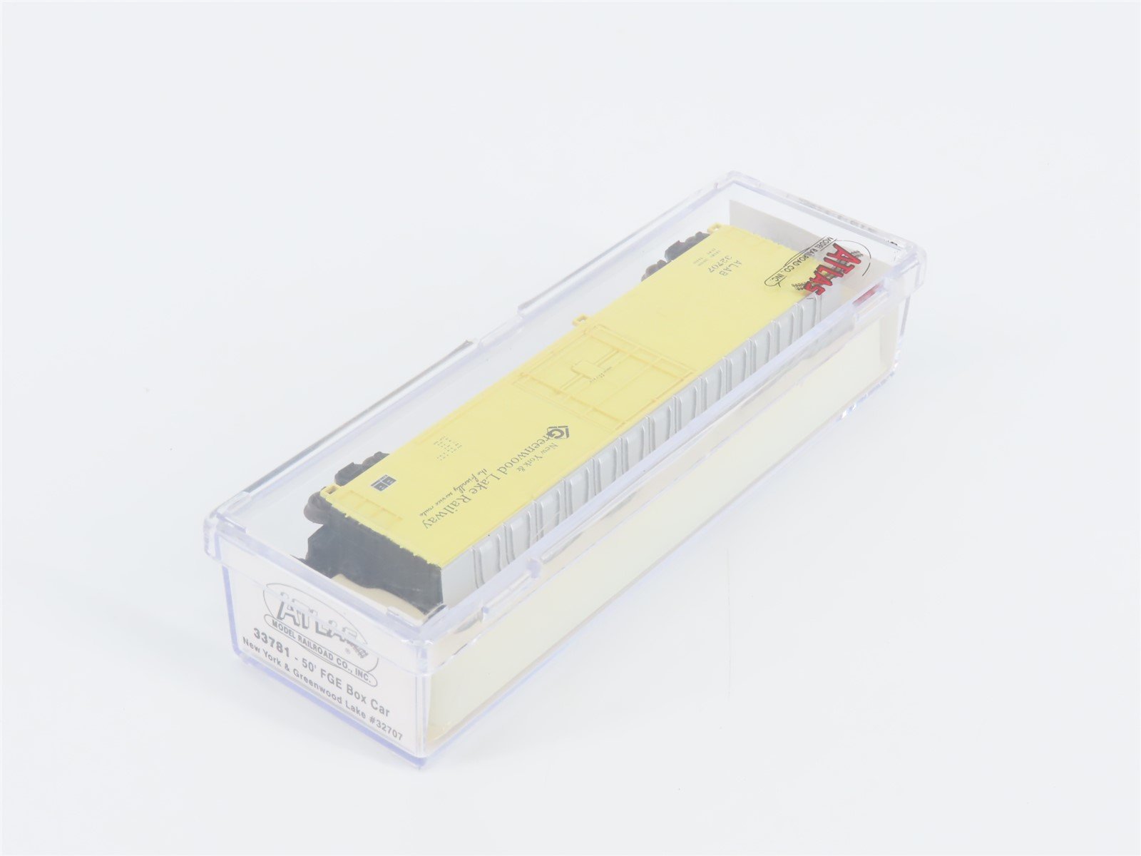 N Scale Atlas 33781 ALAB New York & Greenwood Lake 50' FGE Box Car #32707
