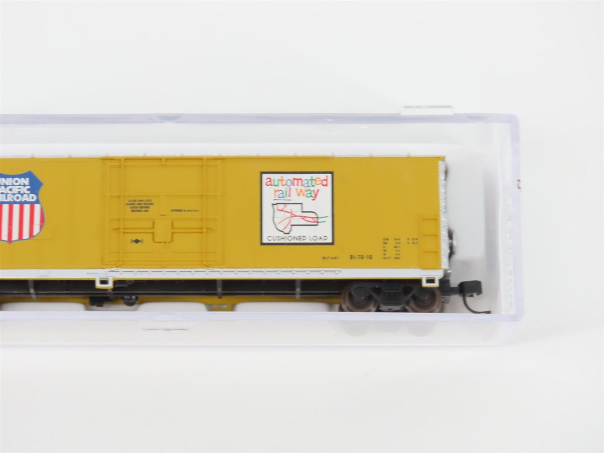 N Scale Atlas 33755 UP Union Pacific Railroad 50&#39; FGE Box Car #490470