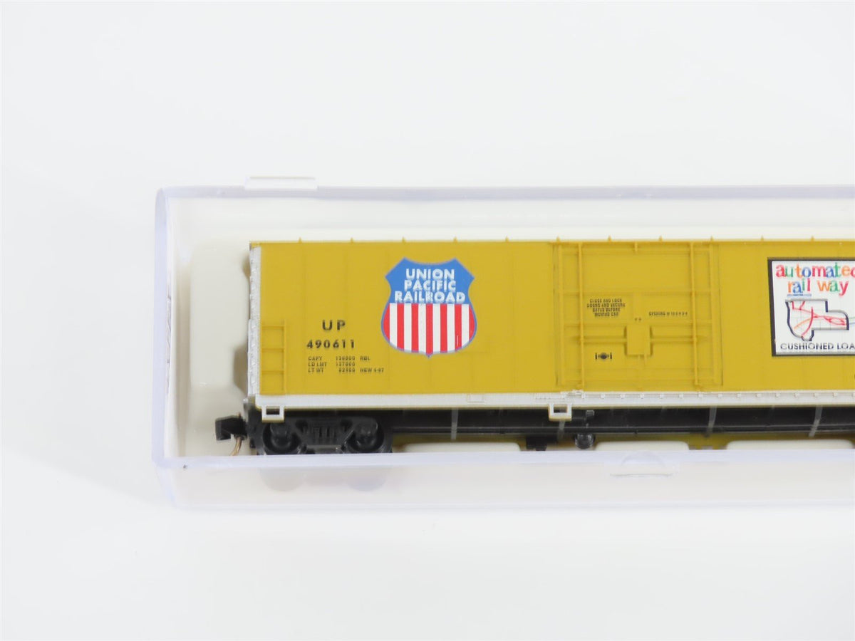 N Scale Atlas 33753 UP Union Pacific Railroad 50&#39; FGE Box Car #490611
