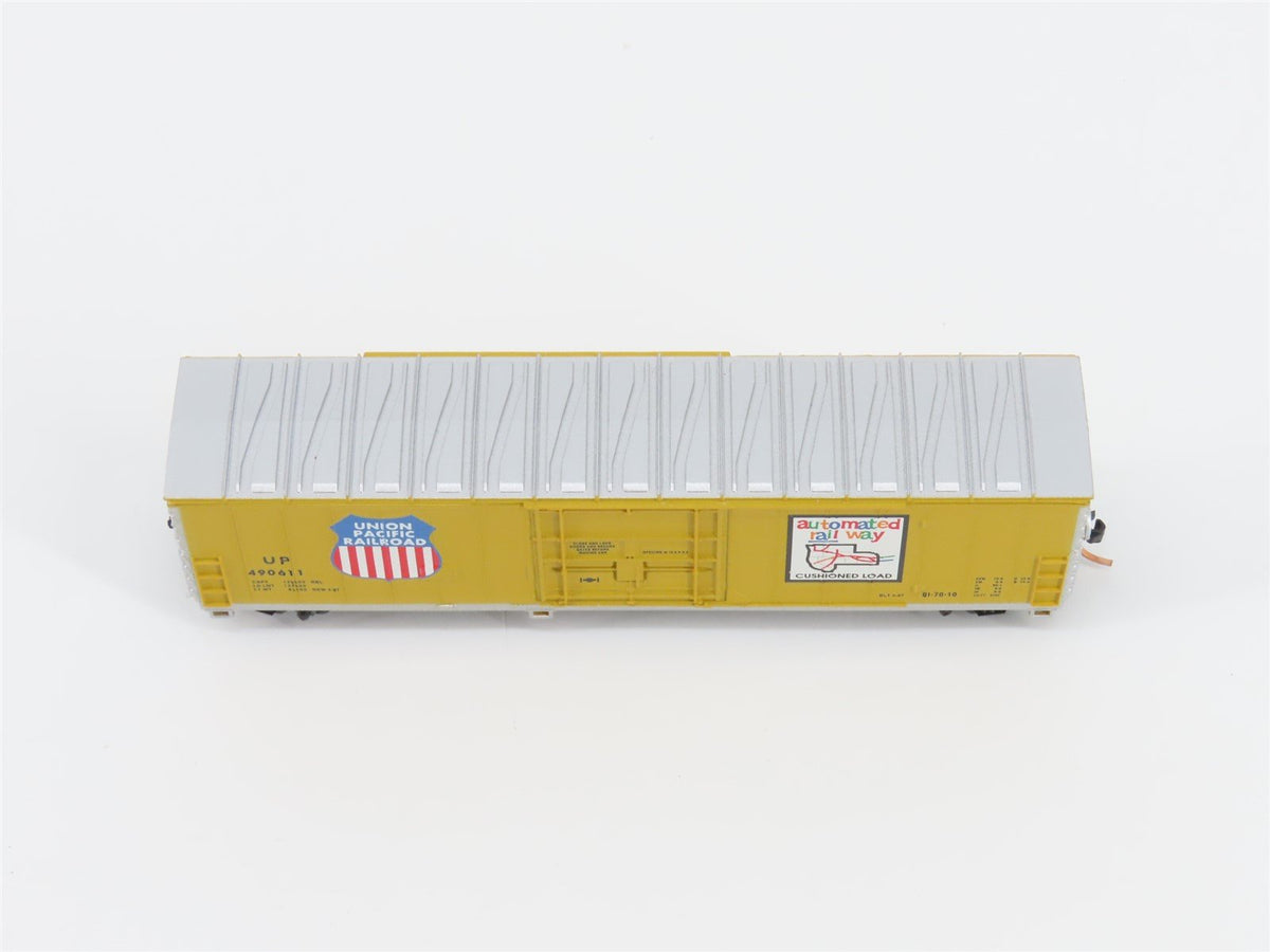 N Scale Atlas 33753 UP Union Pacific Railroad 50&#39; FGE Box Car #490611