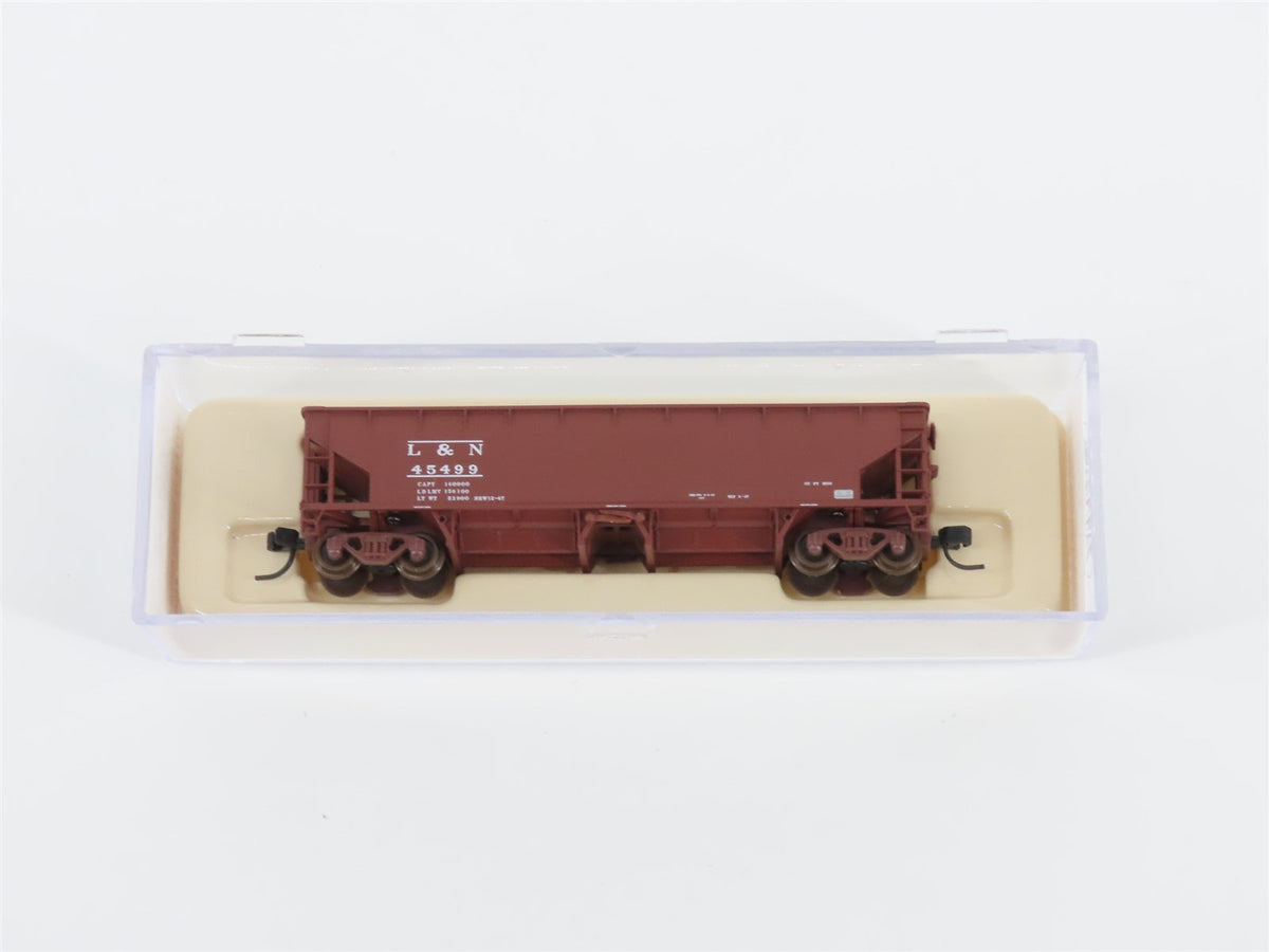 N Scale Atlas 34772-6 L&amp;N Louisville &amp; Nashville 2-Bay Ballast Hopper #45499