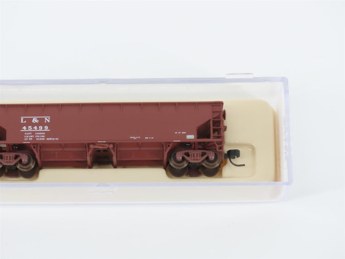 N Scale Atlas 34772-6 L&amp;N Louisville &amp; Nashville 2-Bay Ballast Hopper #45499