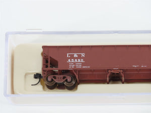 N Scale Atlas 34772-4 L&N Louisville & Nashville 2-Bay Ballast Hopper #45480