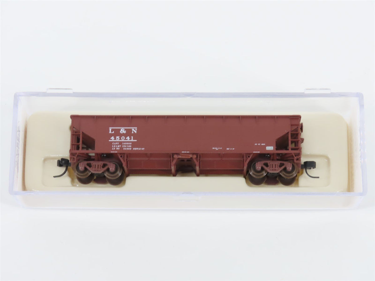 N Scale Atlas 34772-2 L&amp;N Louisville &amp; Nashville 2-Bay Ballast Hopper #45041