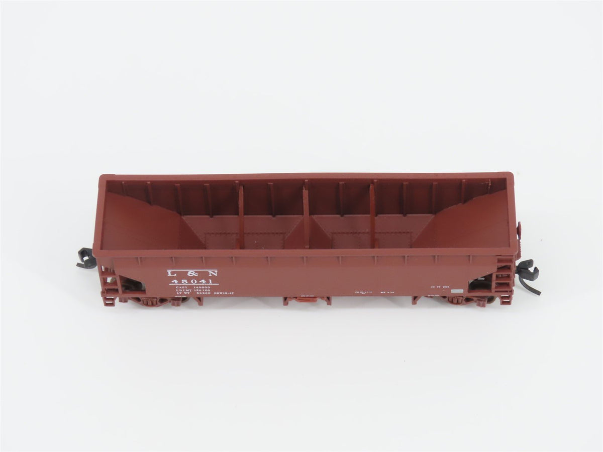 N Scale Atlas 34772-2 L&amp;N Louisville &amp; Nashville 2-Bay Ballast Hopper #45041
