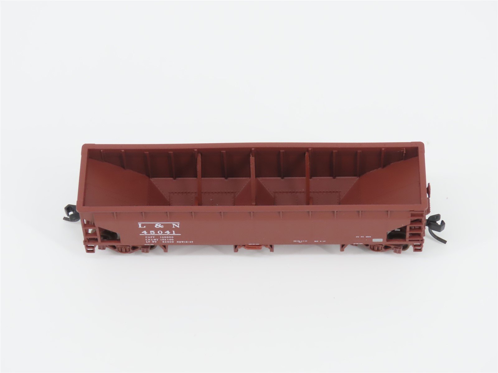 N Scale Atlas 34772-2 L&N Louisville & Nashville 2-Bay Ballast Hopper #45041