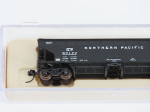 N Scale Atlas 34773-5 NP Northern Pacific 2-Bay 70 Ton Ballast Hopper #87177