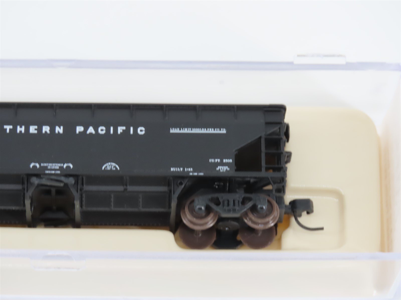 N Scale Atlas 34773-5 NP Northern Pacific 2-Bay 70 Ton Ballast Hopper #87177