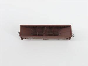 N Scale Atlas 34774-4 ATSF Santa Fe 2-Bay 70 Ton Hart Ballast Hopper #86555