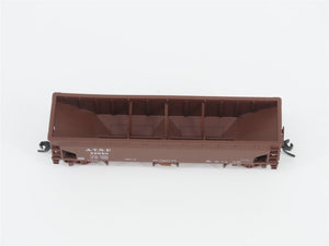N Scale Atlas 34774-3 ATSF Santa Fe 2-Bay 70 Ton Hart Ballast Hopper #86550