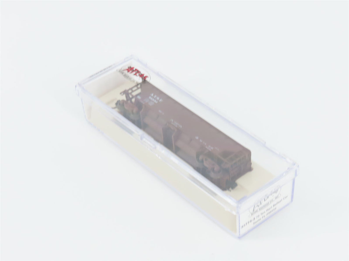 N Scale Atlas 34774-3 ATSF Santa Fe 2-Bay 70 Ton Hart Ballast Hopper #86550