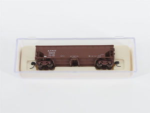 N Scale Atlas 34774-1 ATSF Santa Fe 2-Bay 70 Ton Hart Ballast Hopper #86505