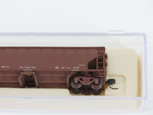 N Scale Atlas 34774-1 ATSF Santa Fe 2-Bay 70 Ton Hart Ballast Hopper #86505