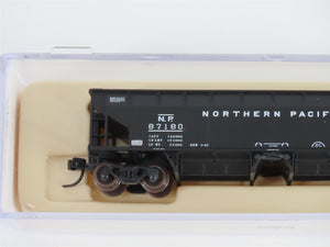 N Scale Atlas 34773-6 NP Northern Pacific 2-Bay 70 Ton Ballast Hopper #87180