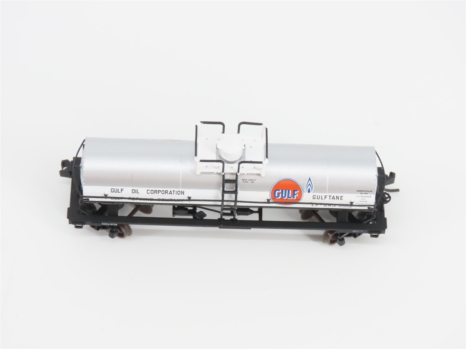 N Scale Atlas 43614 SHPX Gulf Oil Corp 11,000 Gallon Tank Car #5776