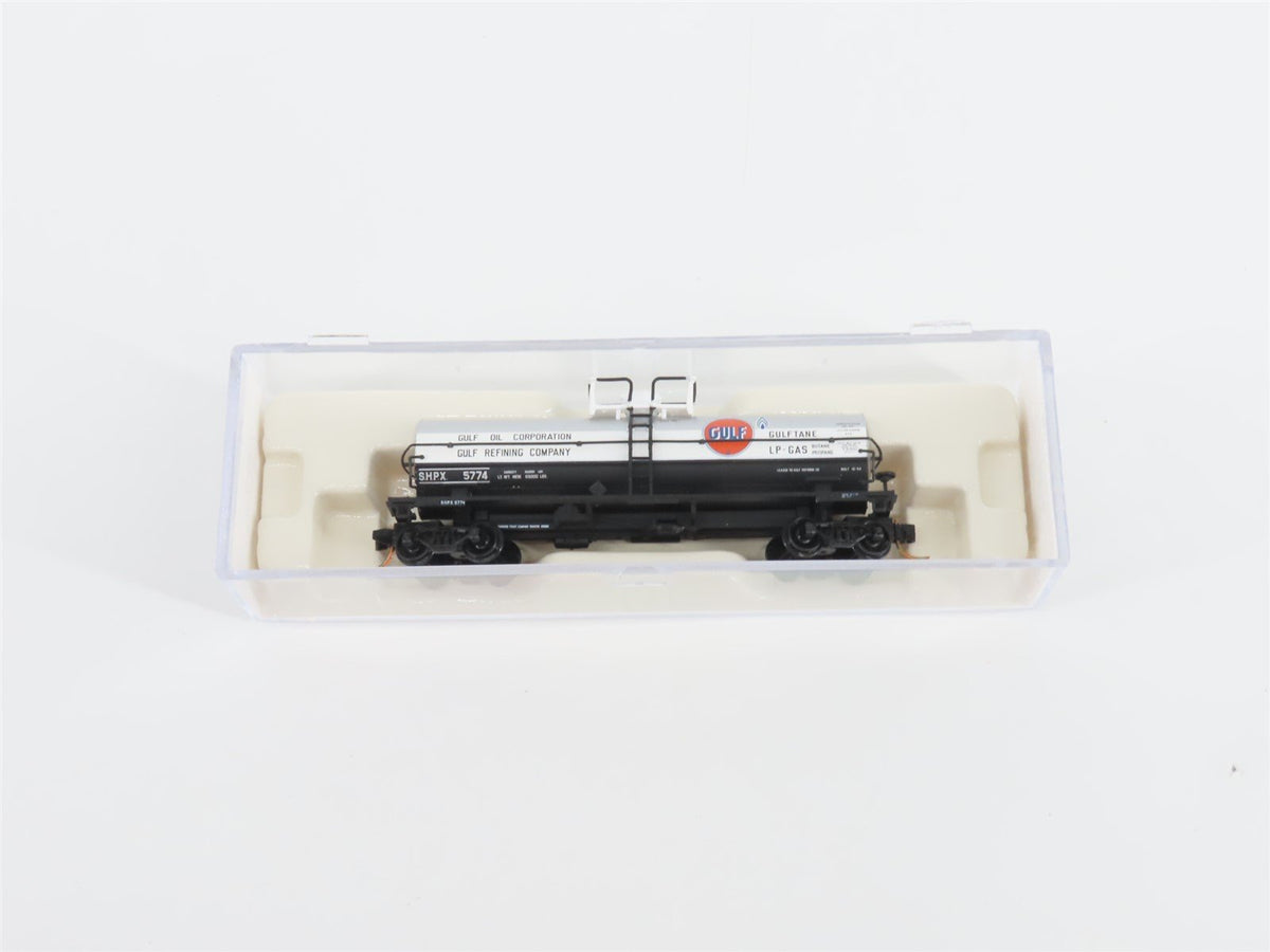 N Scale Atlas 43613 SHPX Gulf Oil Corp 11,000 Gallon Tank Car #5774