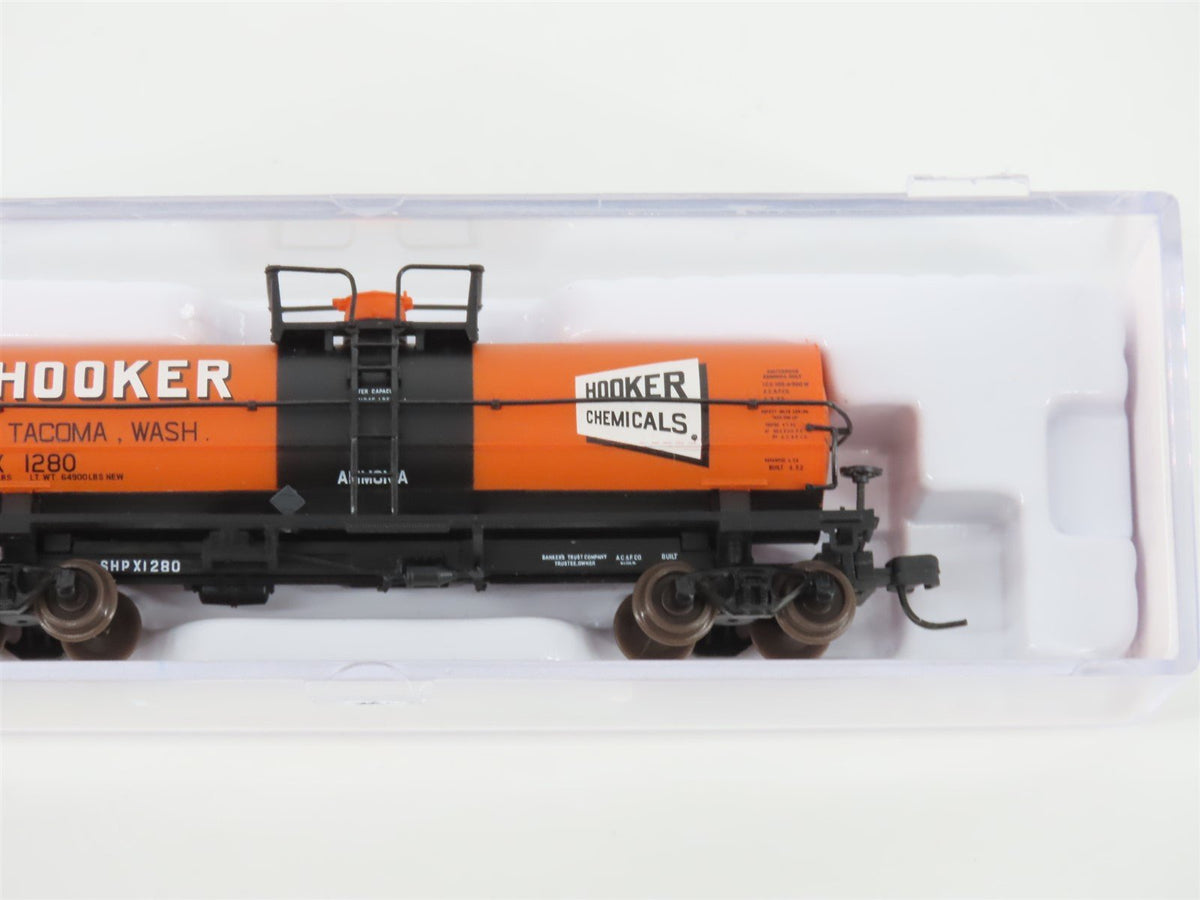 N Scale Atlas 43651 SHPX Hooker Chemical 11,000 Gallon Tank Car #1280