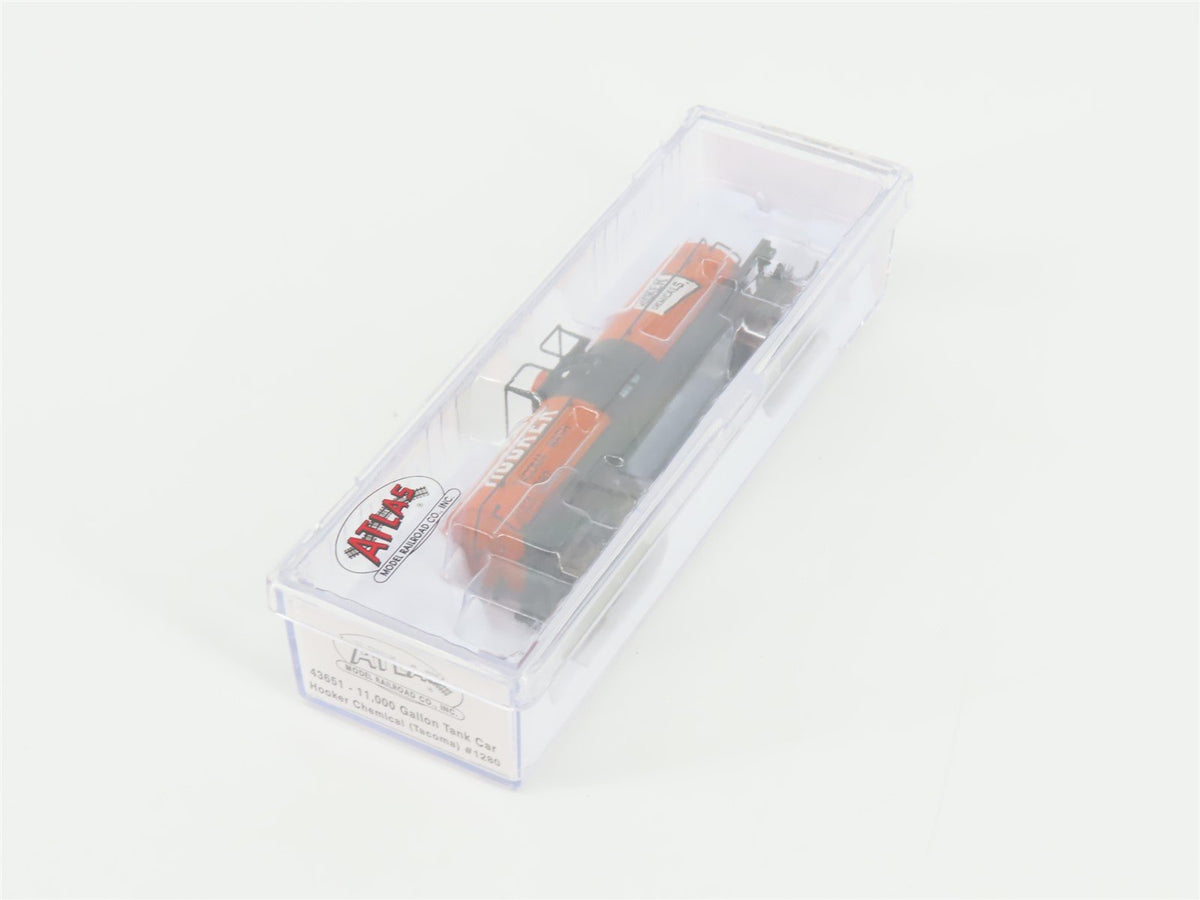 N Scale Atlas 43651 SHPX Hooker Chemical 11,000 Gallon Tank Car #1280