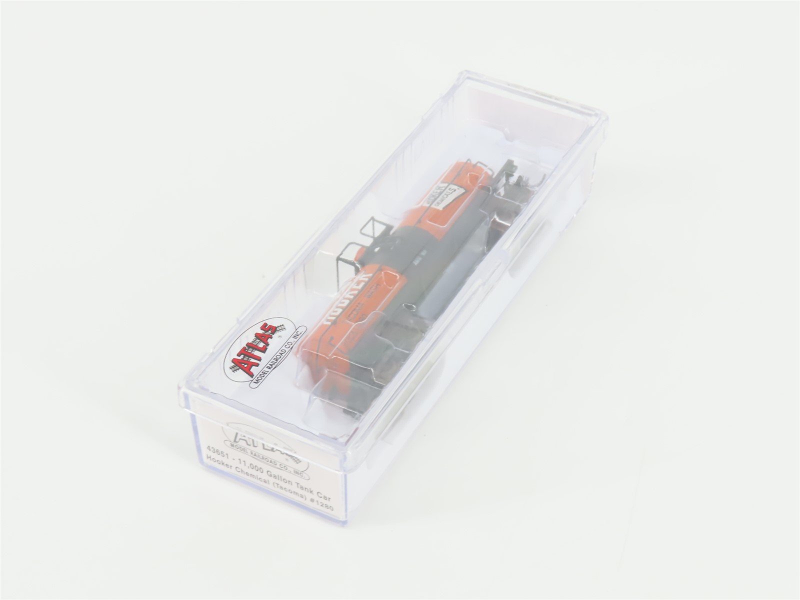 N Scale Atlas 43651 SHPX Hooker Chemical 11,000 Gallon Tank Car #1280
