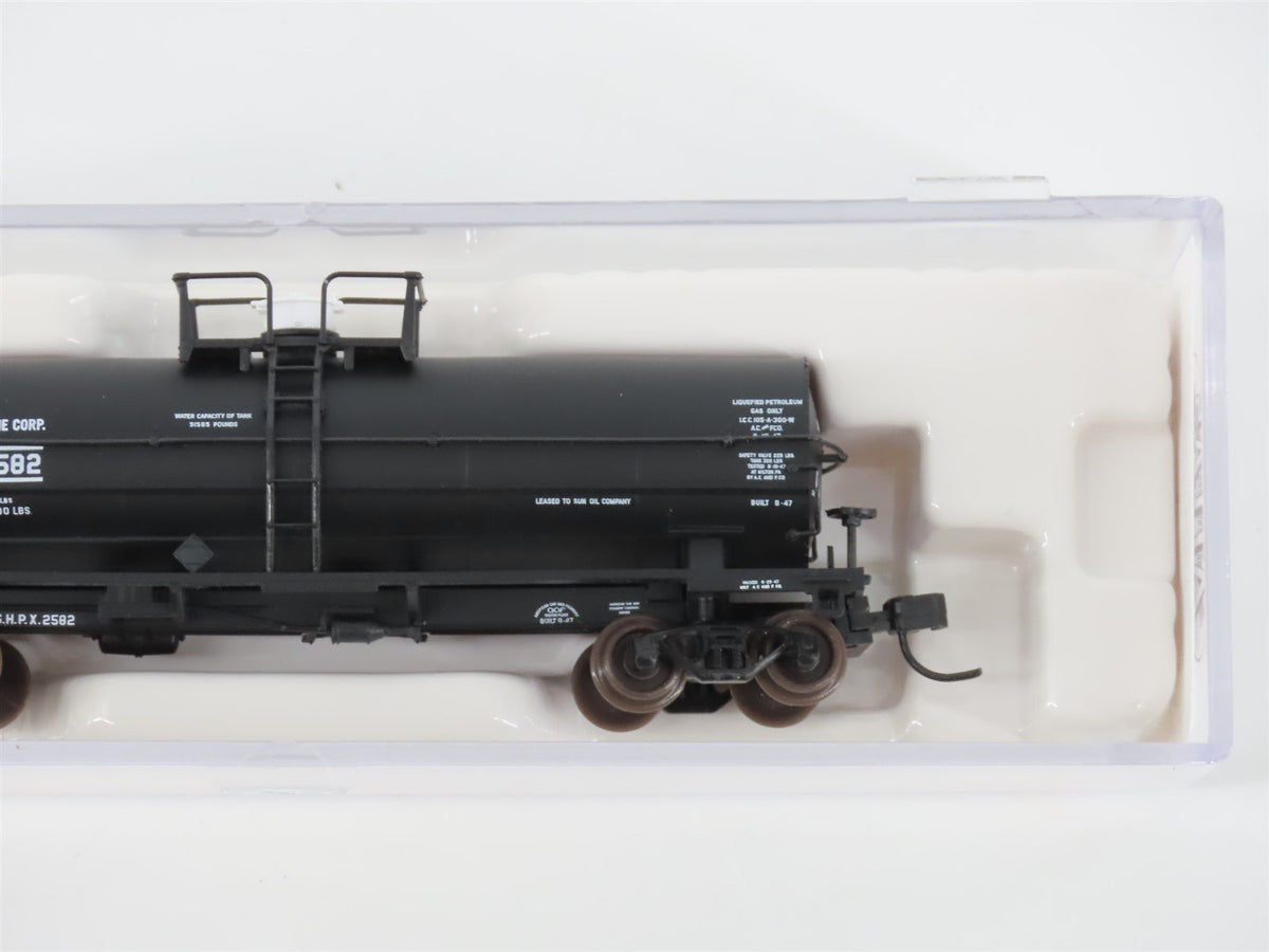 N Scale Atlas 43632 SHPX Shippers&#39; Car Line 11,000 Gallon Tank Car #2582
