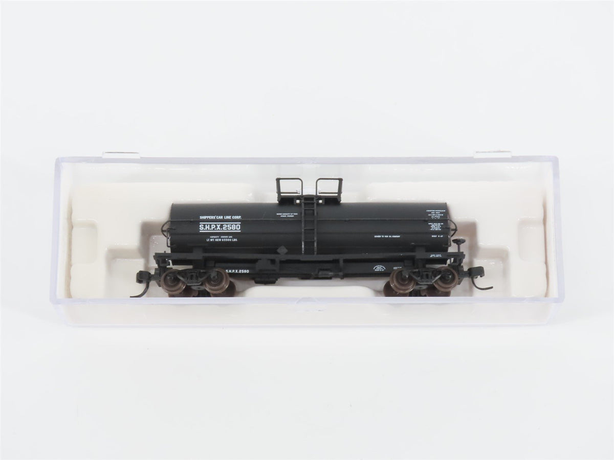 N Scale Atlas 43631 SHPX Shippers&#39; Car Line 11,000 Gallon Tank Car #2580
