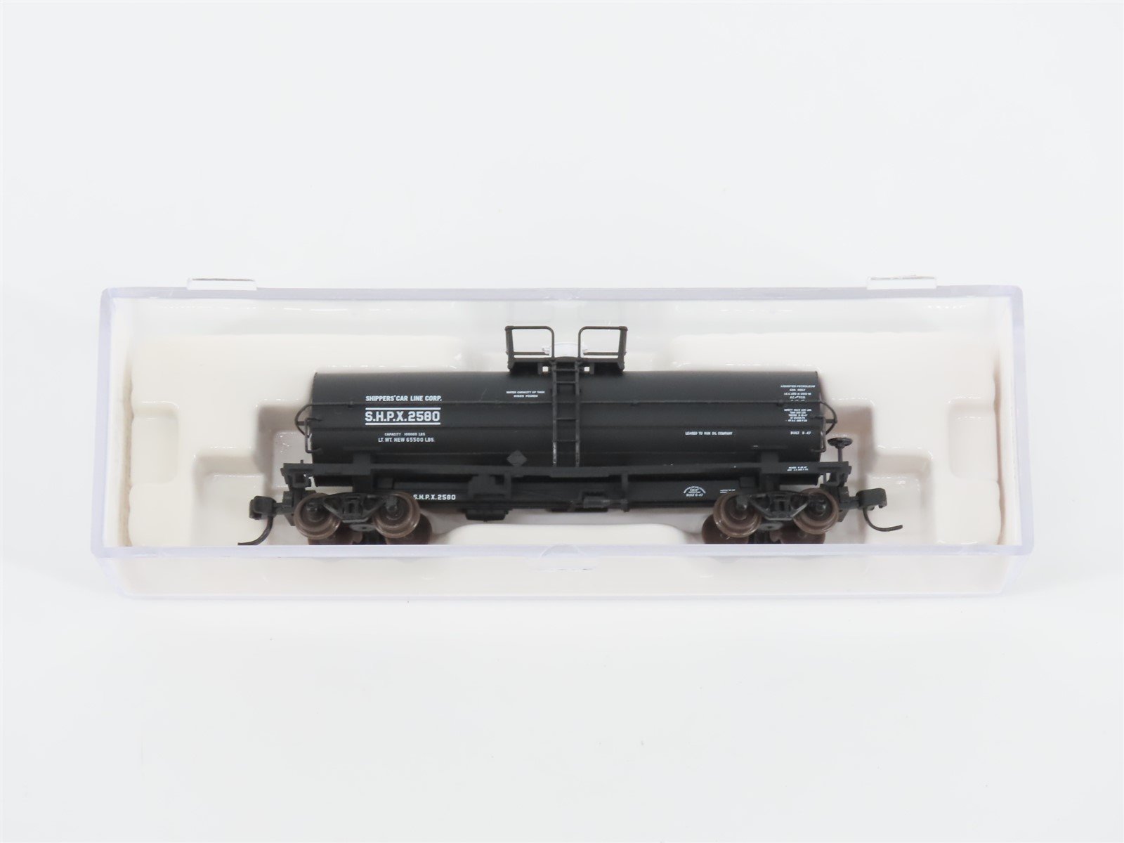 N Scale Atlas 43631 SHPX Shippers' Car Line 11,000 Gallon Tank Car #2580