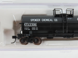 N Scale Atlas 43742 RTCX Spencer Chemical 11,000 Gallon Tank Car #5361
