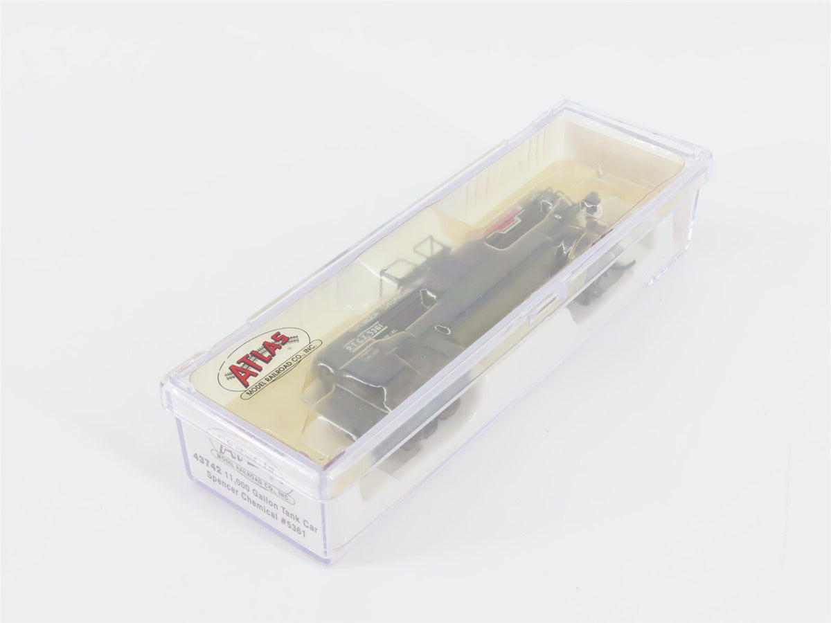 N Scale Atlas 43742 RTCX Spencer Chemical 11,000 Gallon Tank Car #5361