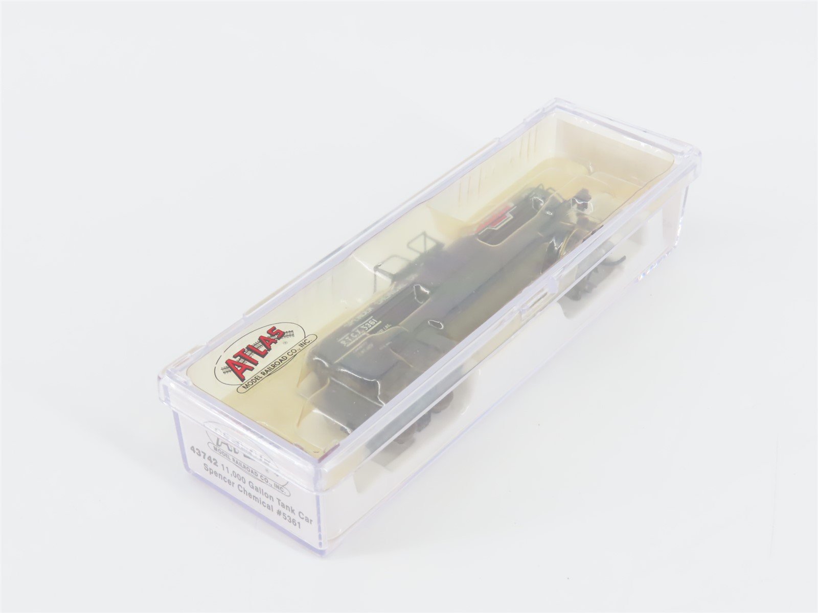 N Scale Atlas 43742 RTCX Spencer Chemical 11,000 Gallon Tank Car #5361