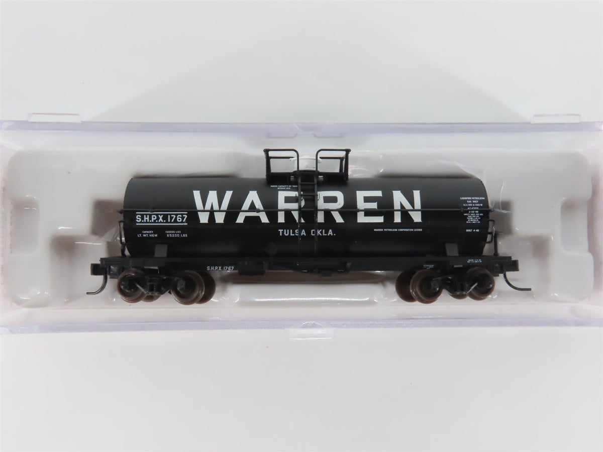 N Scale Atlas 43752 SHPX Warren Petroleum 11,000 Gallon Tank Car #1767