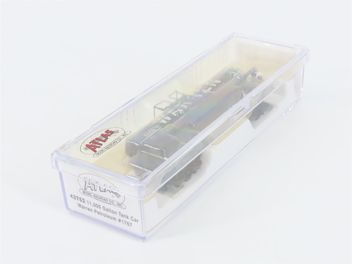 N Scale Atlas 43752 SHPX Warren Petroleum 11,000 Gallon Tank Car #1767