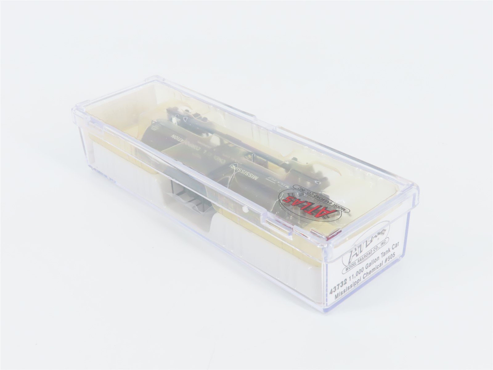 N Scale Atlas 43732 MICX Mississippi Chemical 11,000 Gallon Tank Car #505