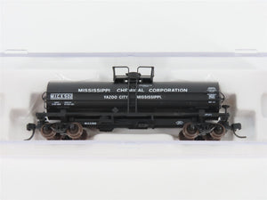 N Scale Atlas 43731 MICX Mississippi Chemical 11,000 Gallon Tank Car #502