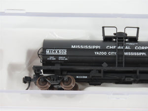 N Scale Atlas 43731 MICX Mississippi Chemical 11,000 Gallon Tank Car #502