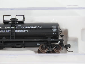 N Scale Atlas 43731 MICX Mississippi Chemical 11,000 Gallon Tank Car #502