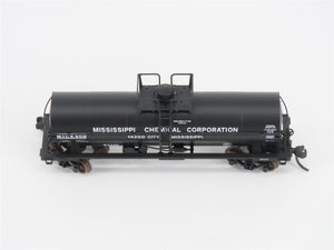 N Scale Atlas 43731 MICX Mississippi Chemical 11,000 Gallon Tank Car #502