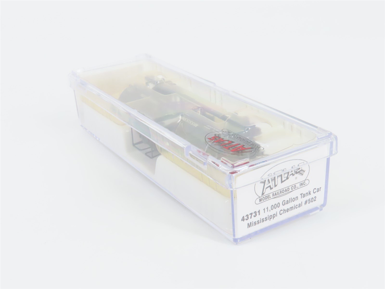 N Scale Atlas 43731 MICX Mississippi Chemical 11,000 Gallon Tank Car #502