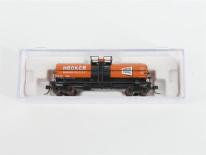 N Scale Atlas 43721 SHPX Hooker Chemicals 11,000 Gallon Tank Car #1138