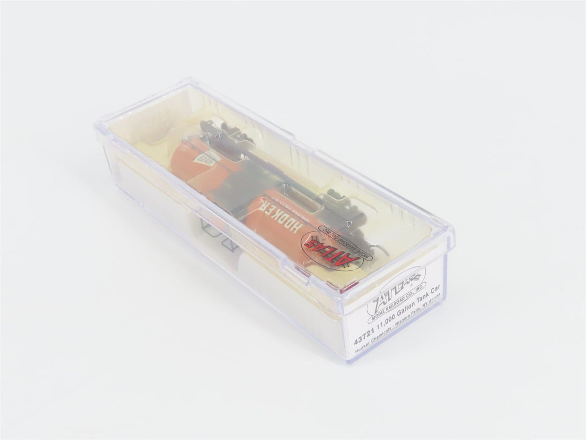 N Scale Atlas 43721 SHPX Hooker Chemicals 11,000 Gallon Tank Car #1138
