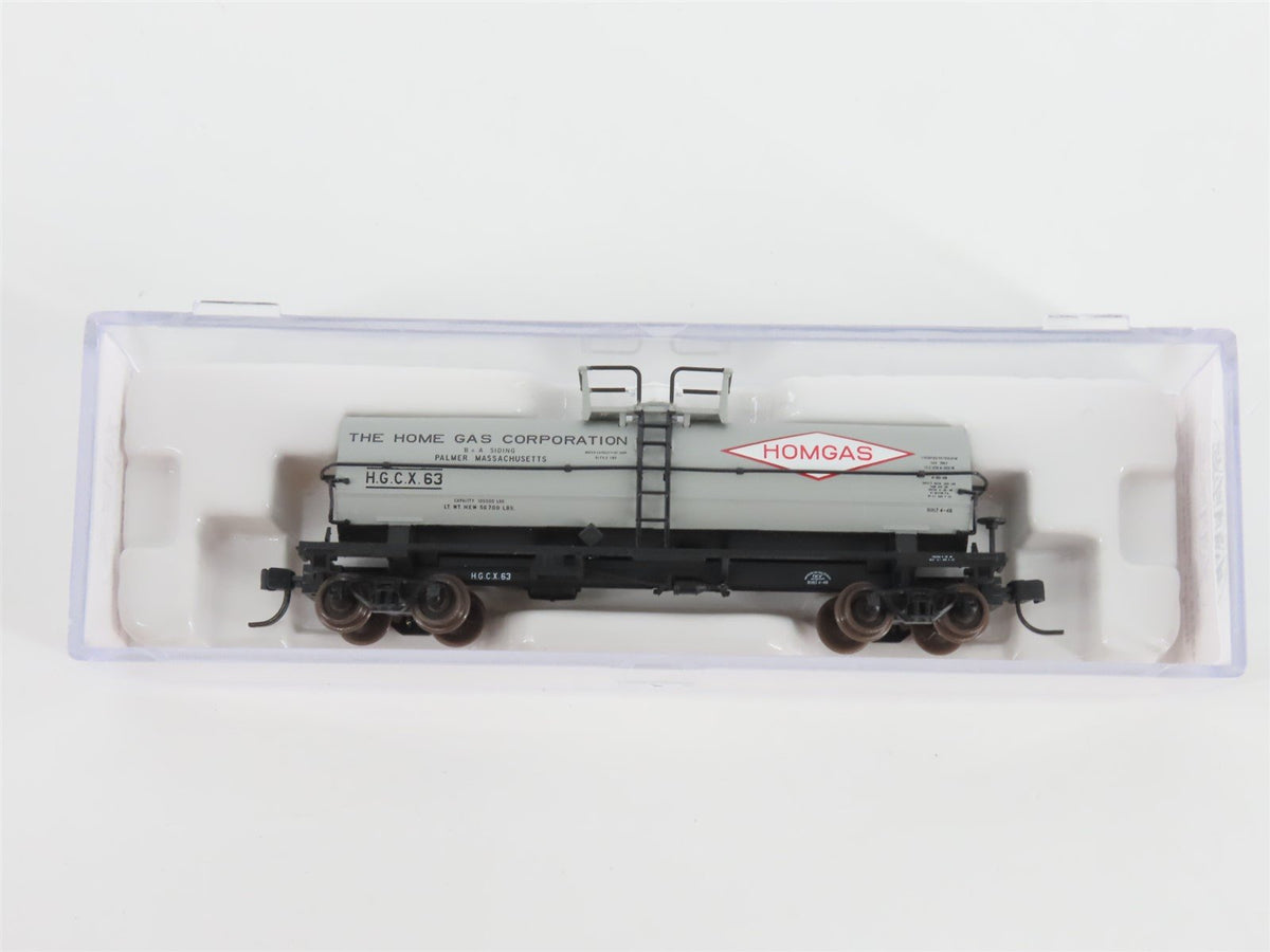 N Scale Atlas 43712 HGCX Homgas 11,000 Gallon Tank Car #63