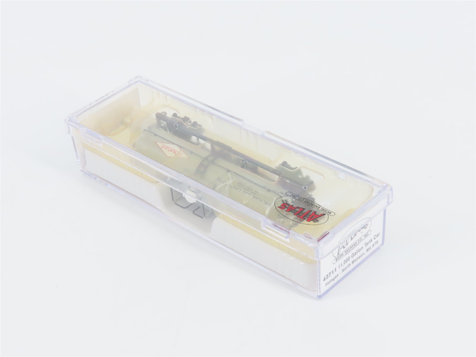N Scale Atlas 43711 HGCX Homgas 11,000 Gallon Tank Car #70