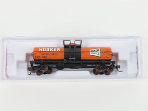 N Scale Atlas 43652 SHPX Hooker Chemicals 11,000 Gallon Tank Car #1282